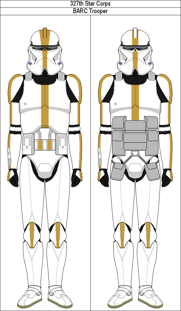 327th Star Corps BARC Trooper by MarcusStarkiller on DeviantArt