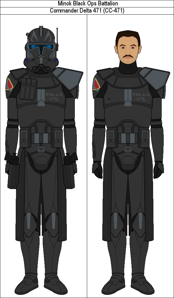 Delta 471 Commander Delta 471 (CC-471) by MarcusStarkiller on DeviantArt