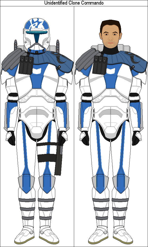 Unidentified Clone Commando by MarcusStarkiller on DeviantArt