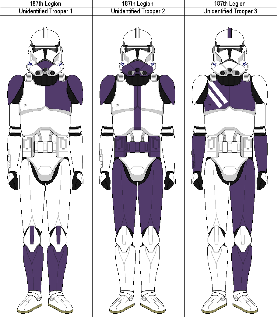 187th Legion Unidentified Troopers by MarcusStarkiller on DeviantArt