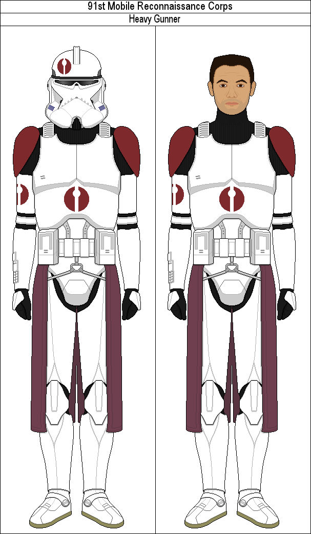 91st Mobile Recon Corps Heavy Gunner by MarcusStarkiller on DeviantArt