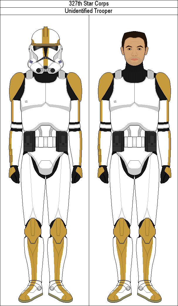 Unidentified 327th Star Corps Trooper by MarcusStarkiller on DeviantArt