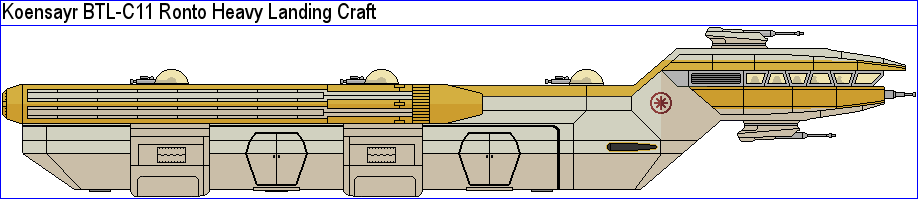 Koensayr BTL-C11 Ronto Heavy Landing Craft by MarcusStarkiller on ...