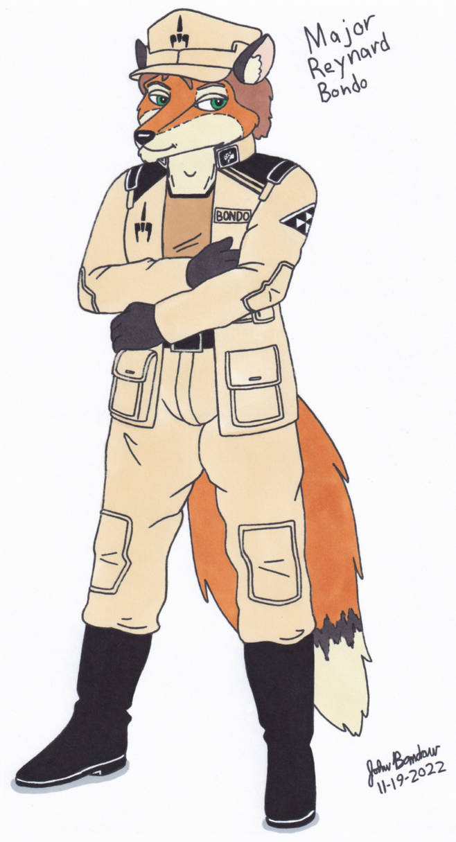 Major Reynard Bondo by MarcusStarkiller on DeviantArt