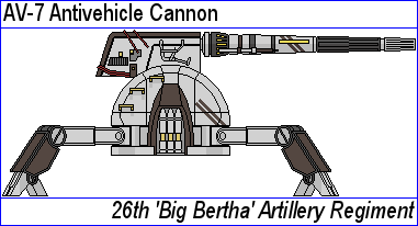 26th 'Big Bertha' Artillery Regiment AV-7