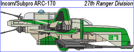 27th Ranger Division ARC-170 by MarcusStarkiller on DeviantArt