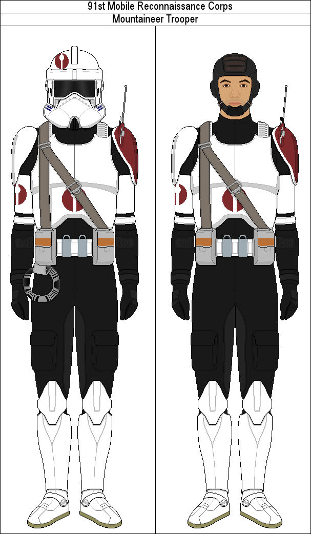 91st 91st Mobile Recon Corps Mountaineer Trooper by MarcusStarkiller on ...