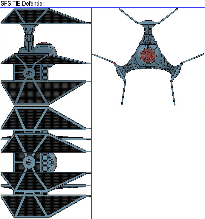 defender tie fighter
