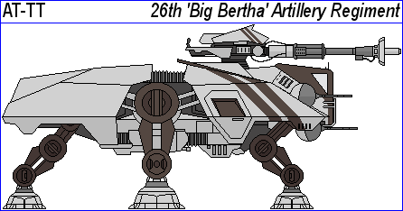 26th 'Big Bertha' Artillery Regiment AT-TT