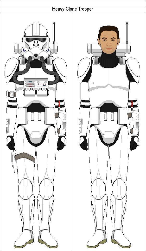 Heavy Clone Trooper by MarcusStarkiller on DeviantArt