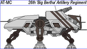 26th 'Big Bertha' Artillery Regiment AT-MC