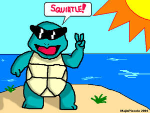 Squirtle on the Beach