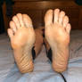 Big feet ready for punishment t
