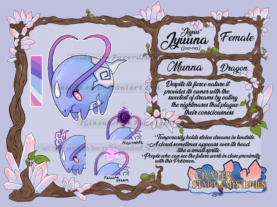 Jyuuna (Pokemon Crater) by AbyssEterna on DeviantArt