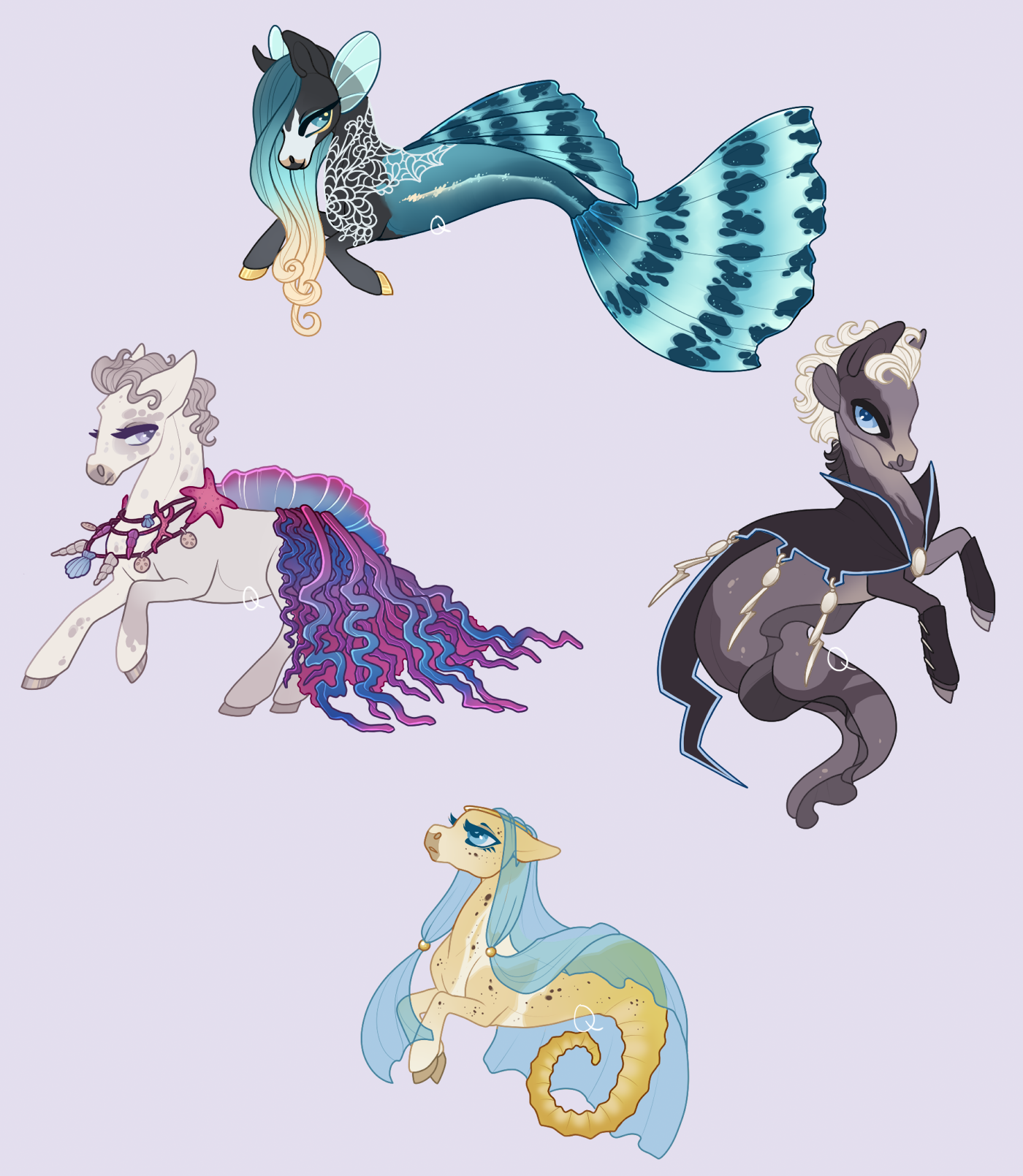 Chibi Adopts | Hippocampi