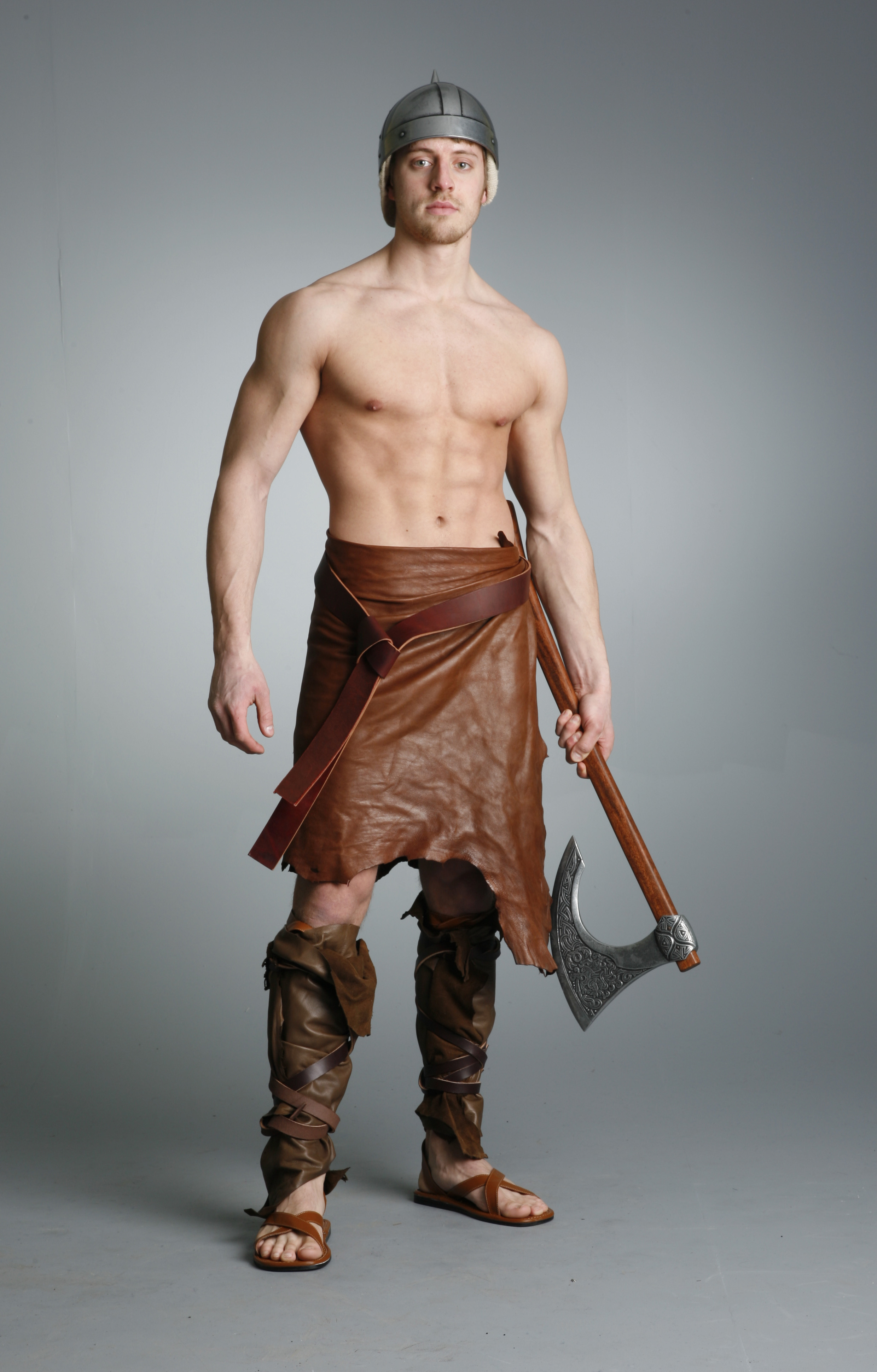 Barbarian Warrior J - 11 by mjranum-stock