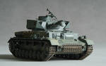 Tank - Panzer IV AusF H by mjranum-stock