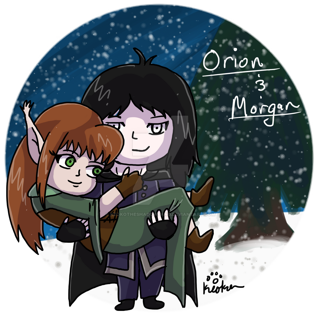 Elf Gift- Orion and Morgan