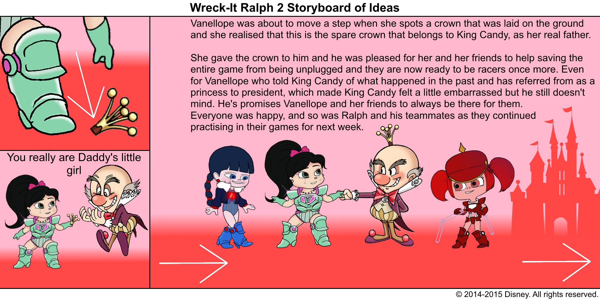 Wreck-It Ralph 2 Storyboard of Ideas 49