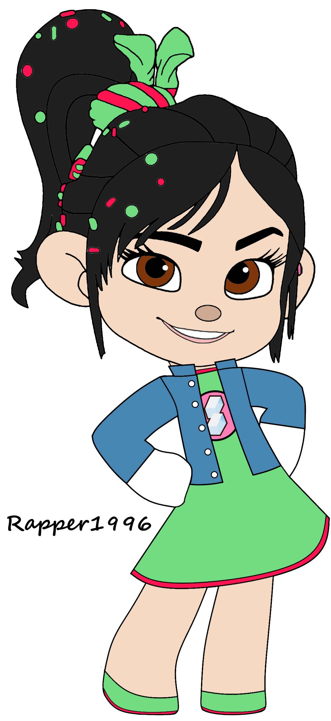 Vanellope in her Night Out Outfit