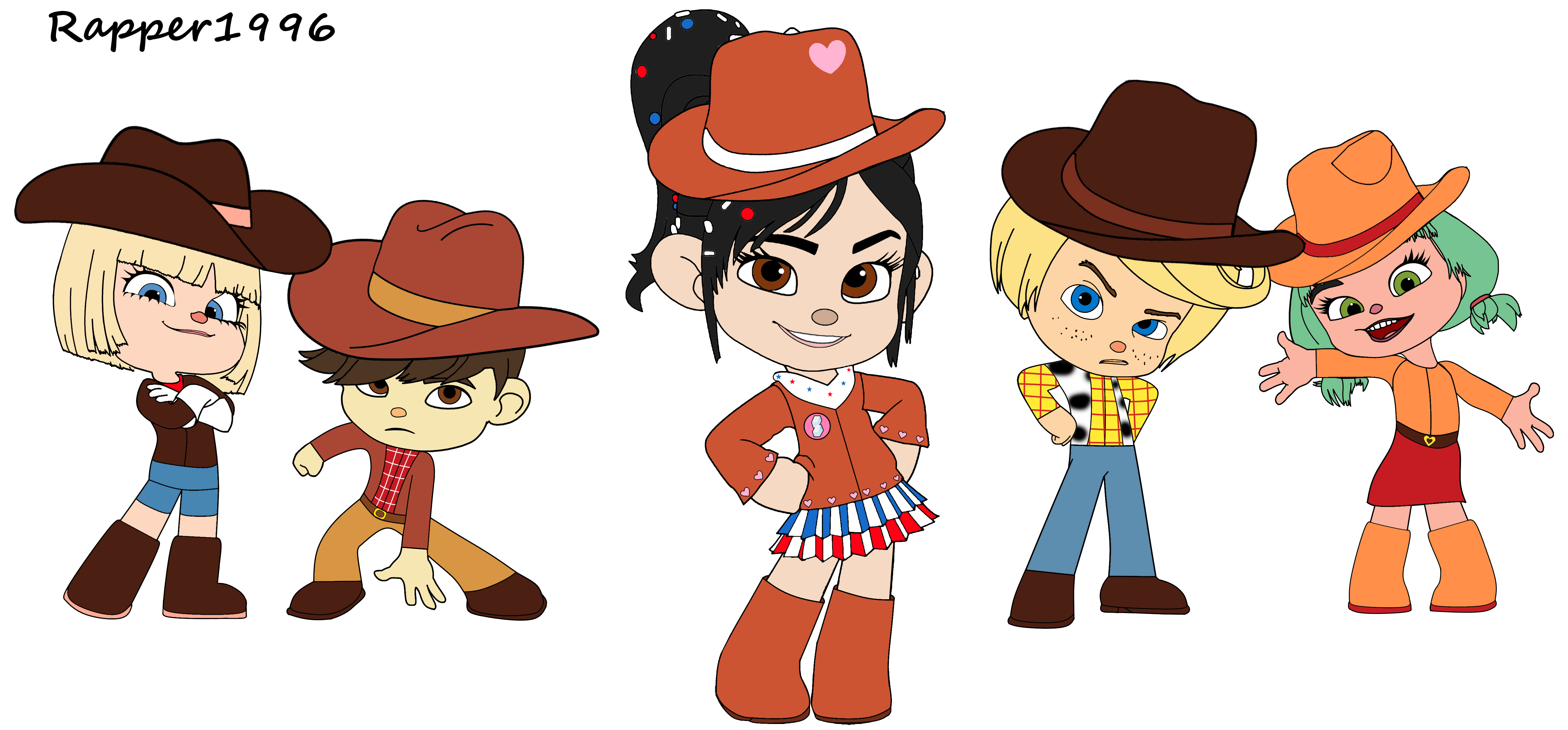 Sugar Rush Team (Wild West Vector)