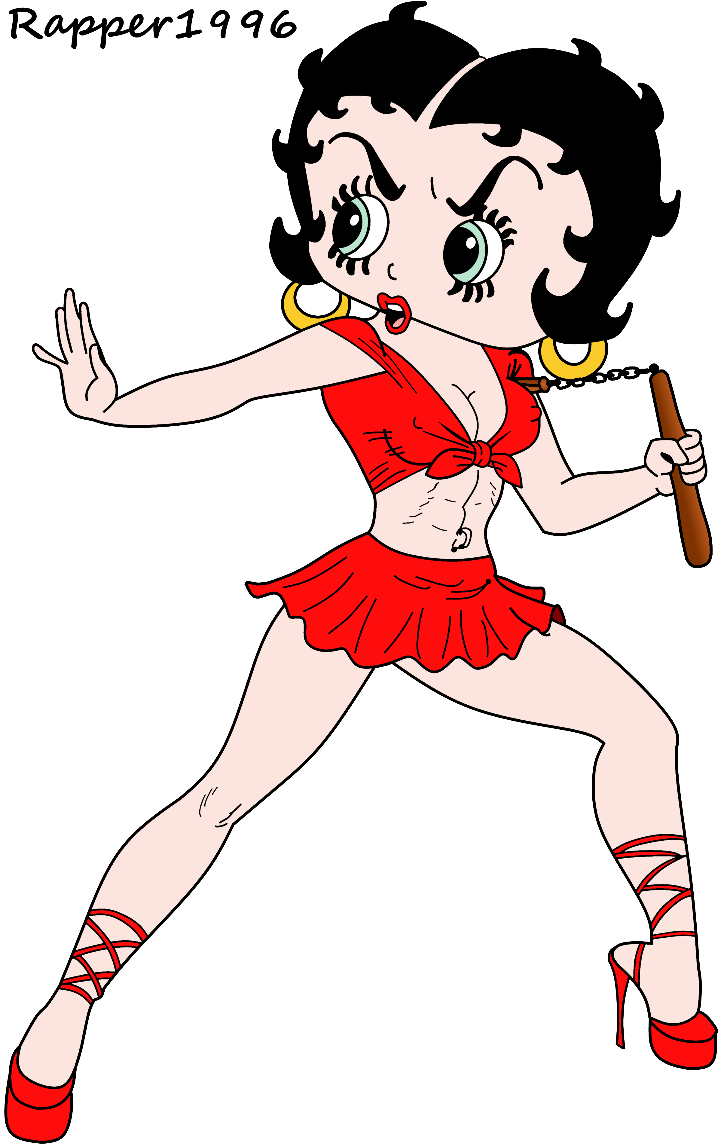 Betty Boop The Ass Kicker!