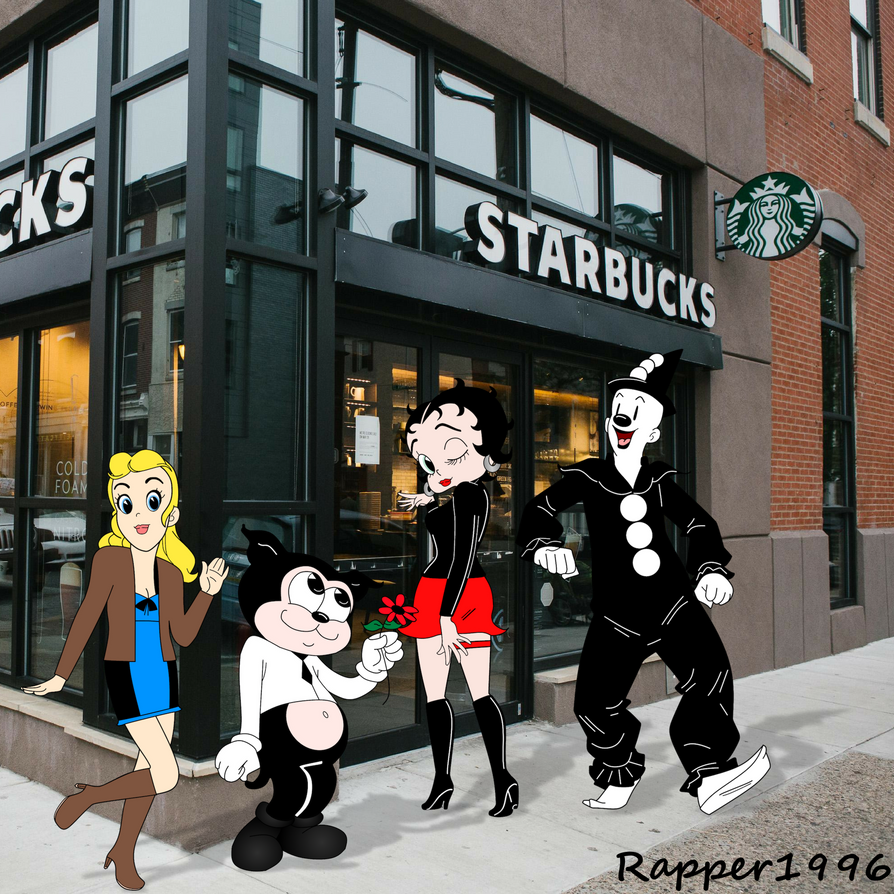 Starbucks Rugrats The Friends at Starbucks by Rapper1996 on DeviantArt