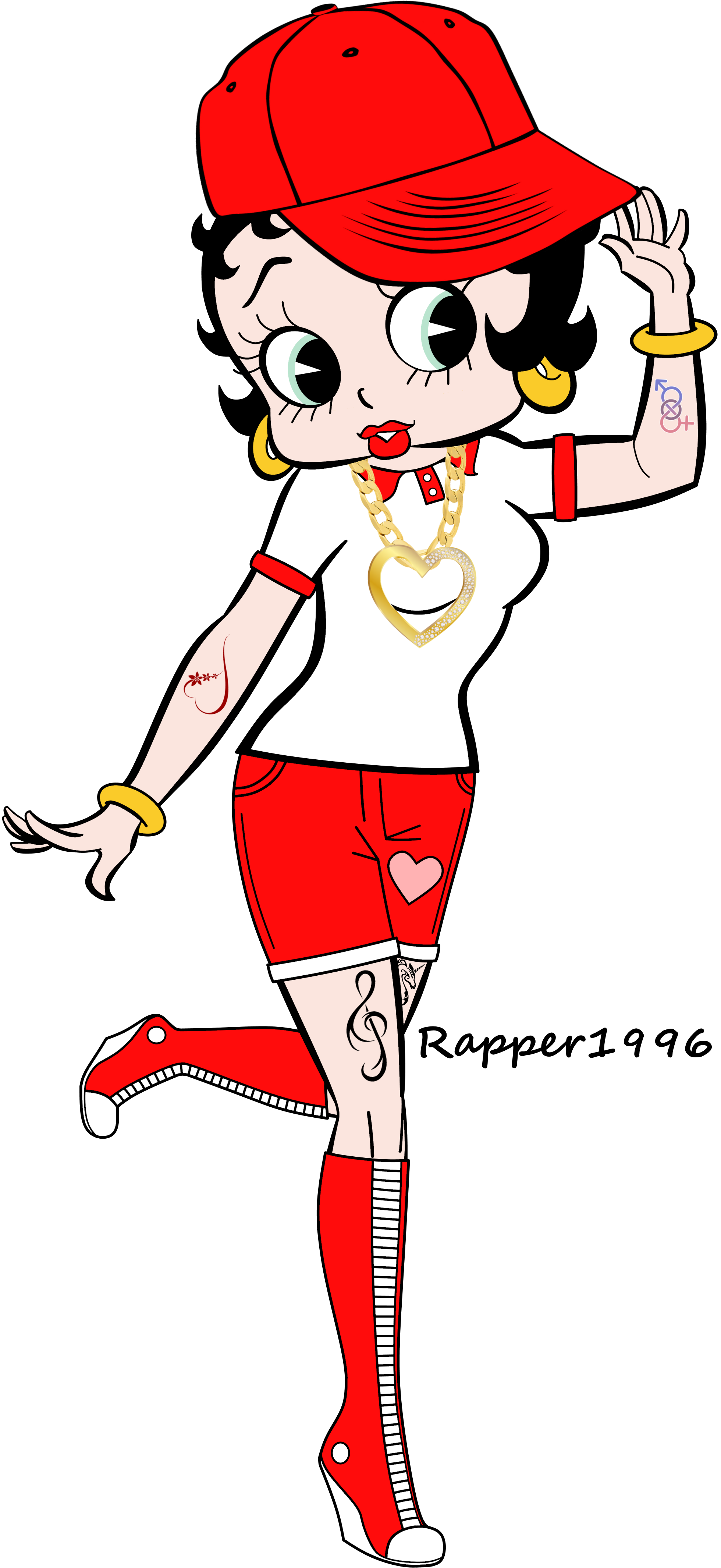 Betty Boop Anime Gangster Render 3 by Rapper1996 on DeviantArt