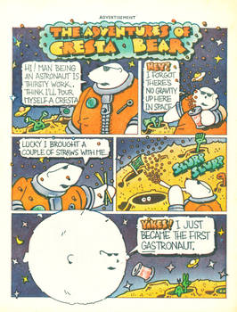 Cresta Bear: Space Gastronaut (Comic)