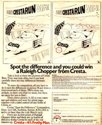 Cresta Bear: Spot the Difference (Advertisement)