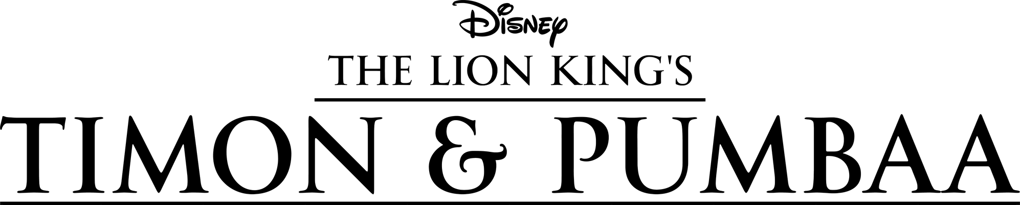 Timon The Rapper Disney's Timon and Pumbaa (live-action) Logo by Rapper1996 on DeviantArt