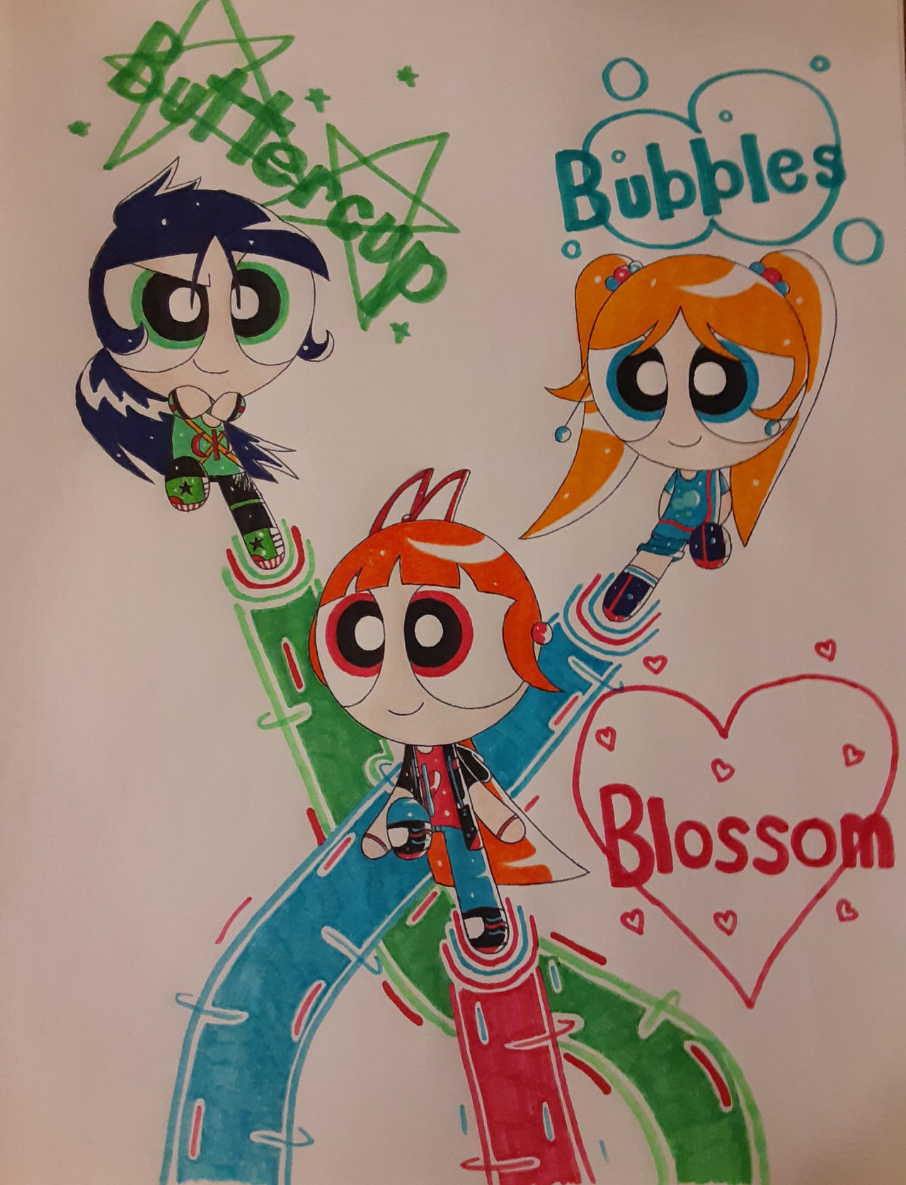 Powerpuff Design The Powerpuff Girls - Final Design by PPGDaveRRB on DeviantArt