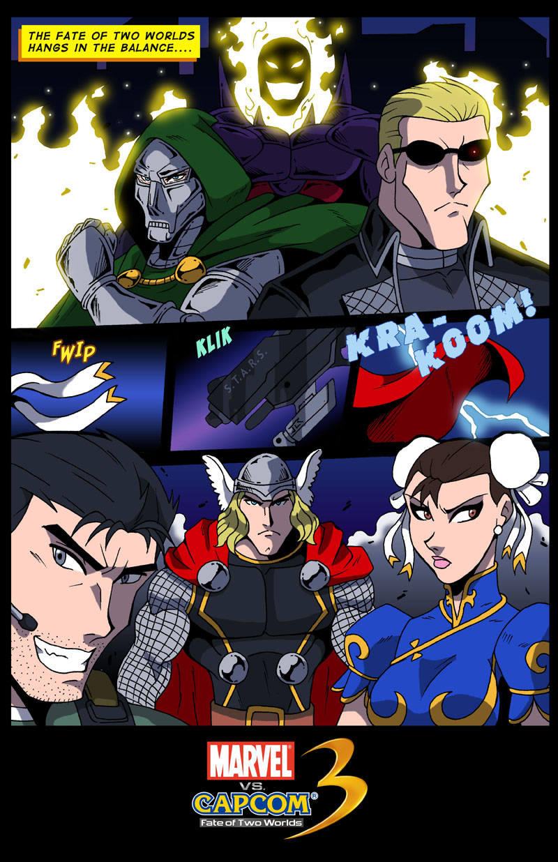 Marvel vs Capcom 3 contest art by levonn78 on DeviantArt