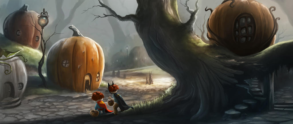 PumpkinVille by TheMaddhattR