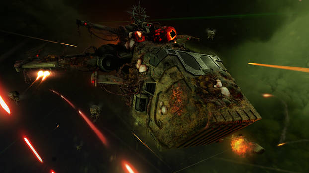 Warhammer 40k Death Guard - Plague Marine by ielear on DeviantArt
