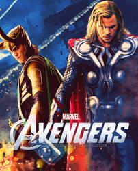 Loki and Thor Poster