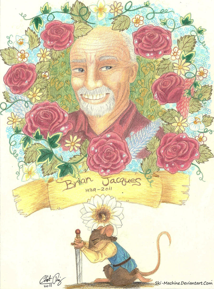 Brian Jacques by Ski-Machine on DeviantArt