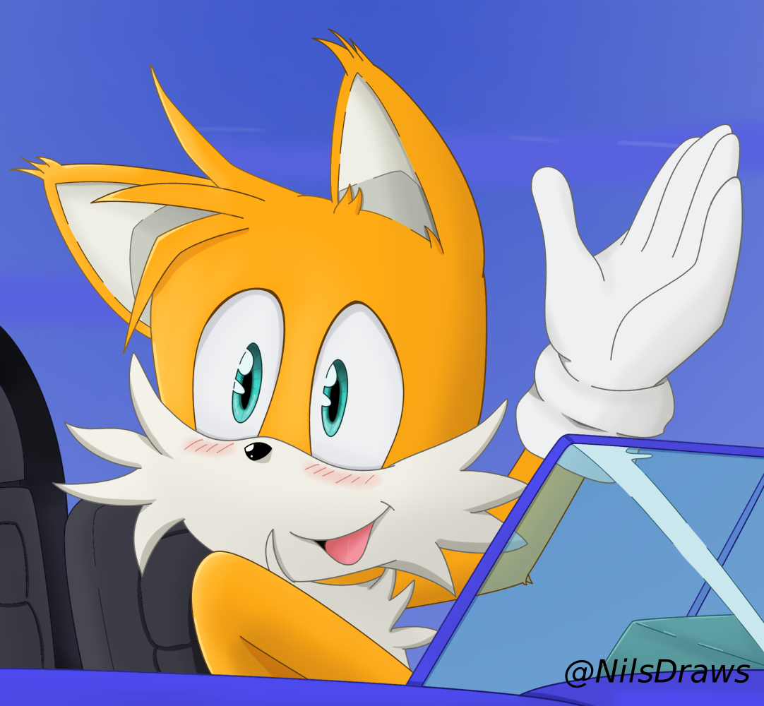 Tails Redraw by NilsDraws on DeviantArt