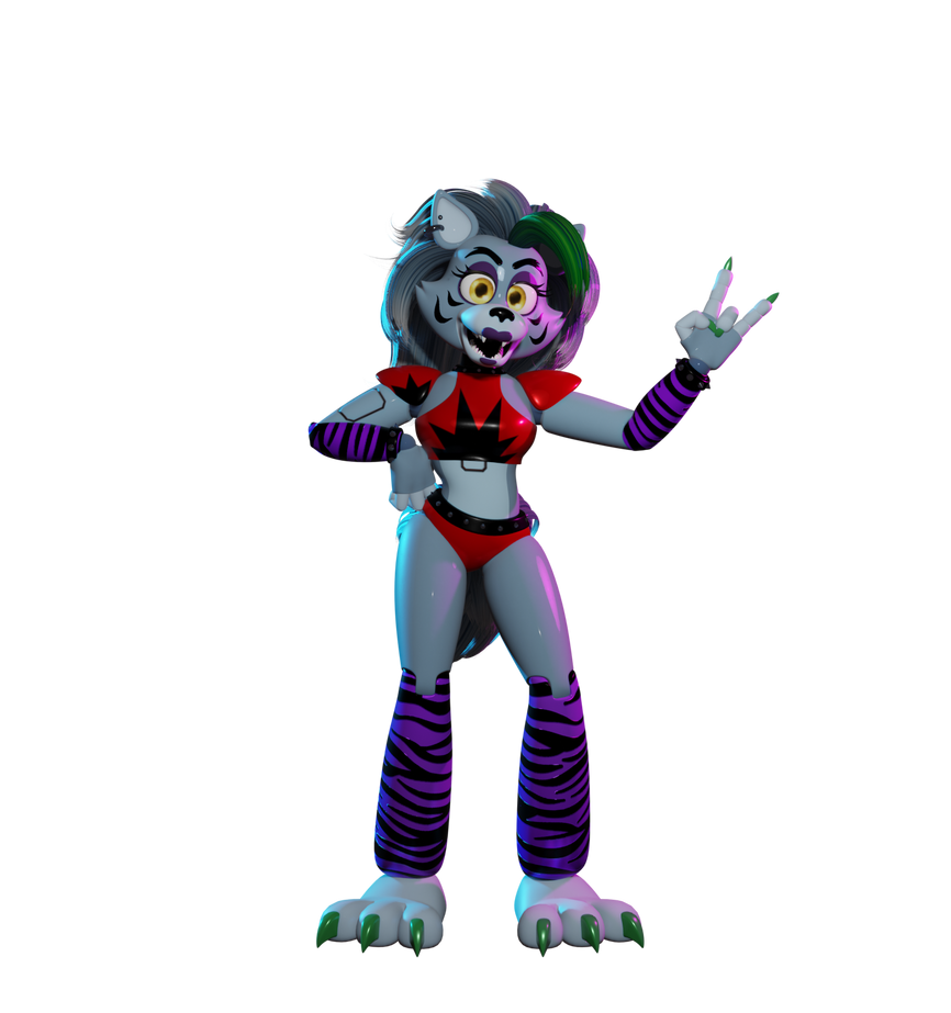 Animatronic Real Roxy Roxy posing by anonymous9910 on DeviantArt