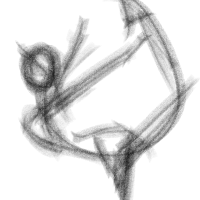 Gesture sketch brush preset for krita