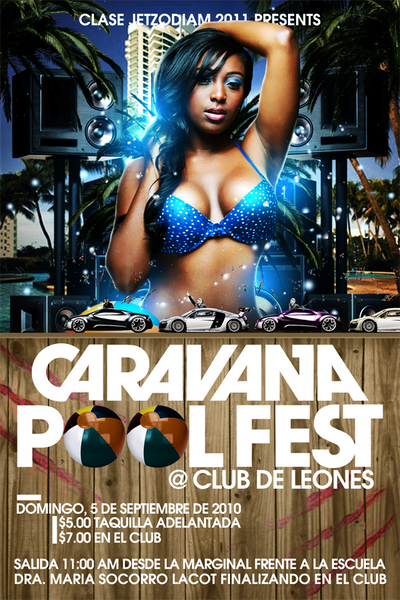 Caravana Pool Fest by kariel-art