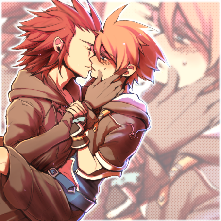 KH2 AxelSora   Bird Kiss