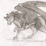 Winged Wolf