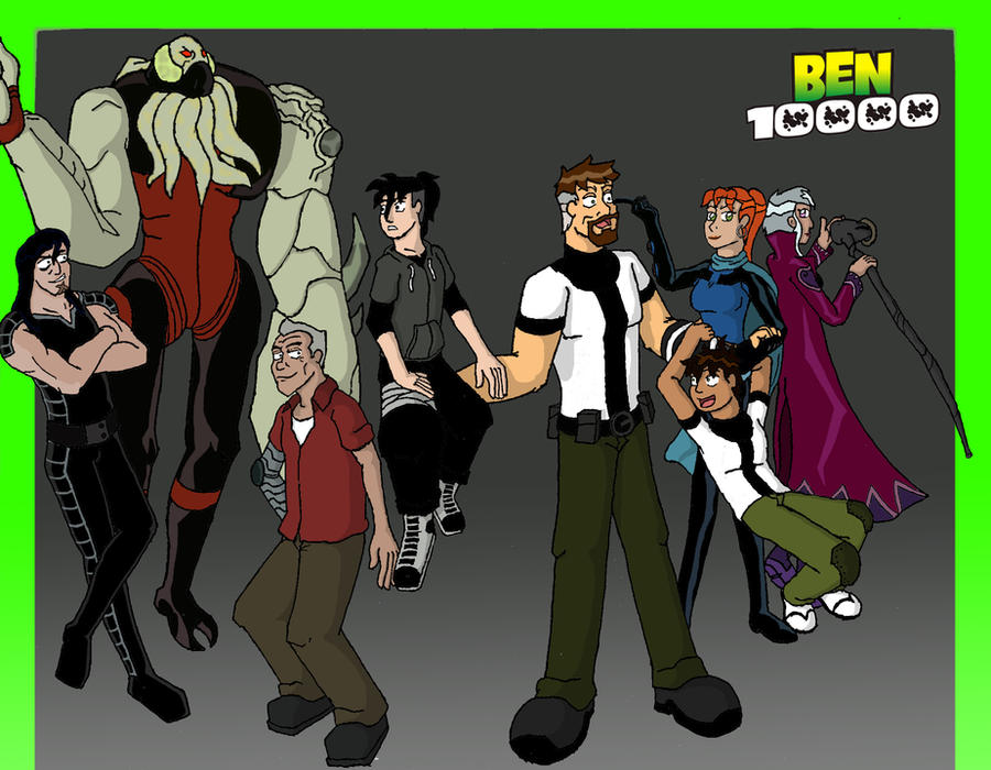 Ben 10 - Ben 10,000 Reboot and Original Series by dlee1293847 on DeviantArt