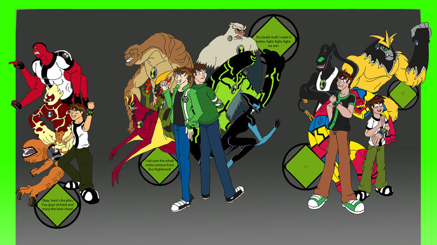 Ben 10 - Through the Ages