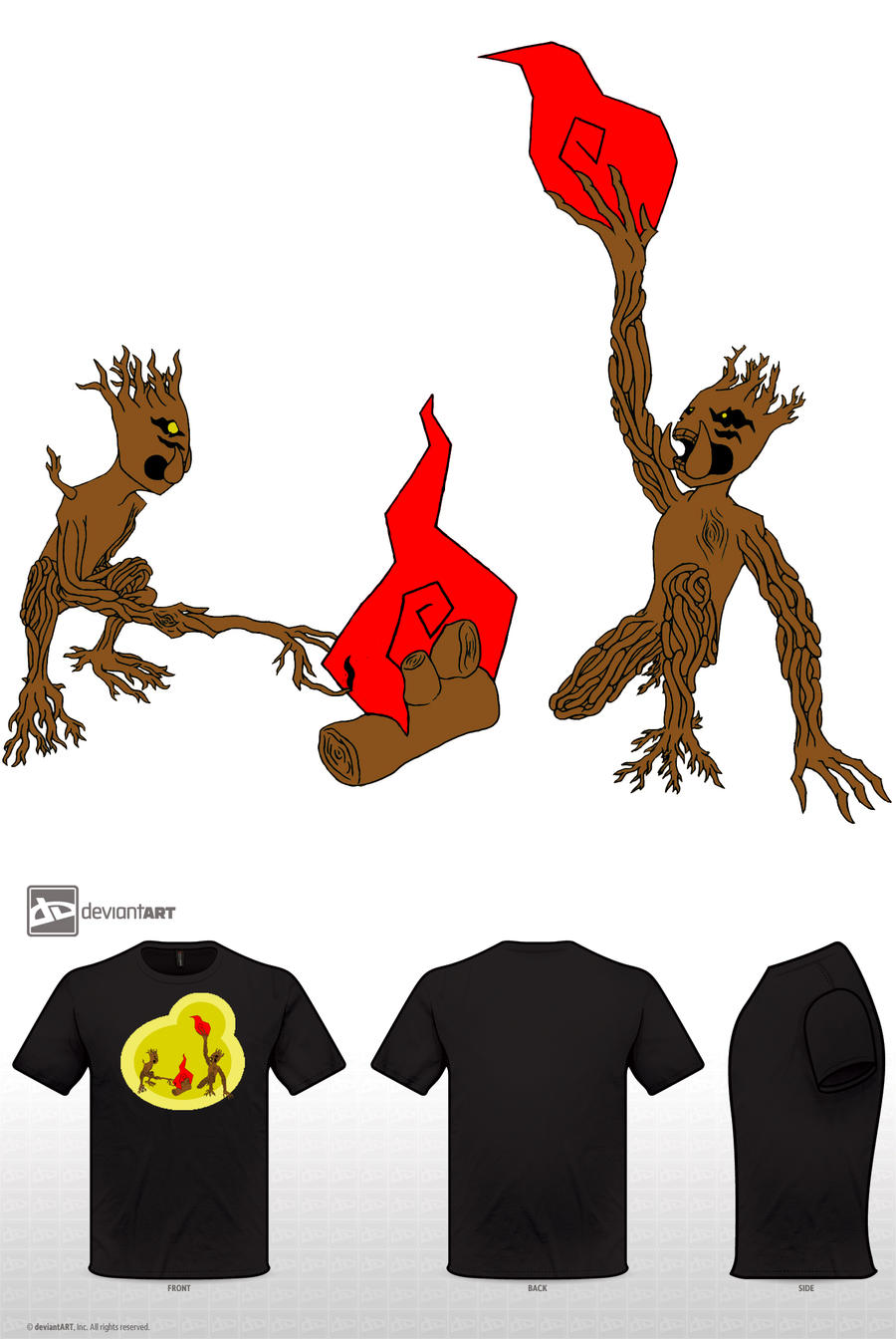 Woodlings and Fire T-Shirt