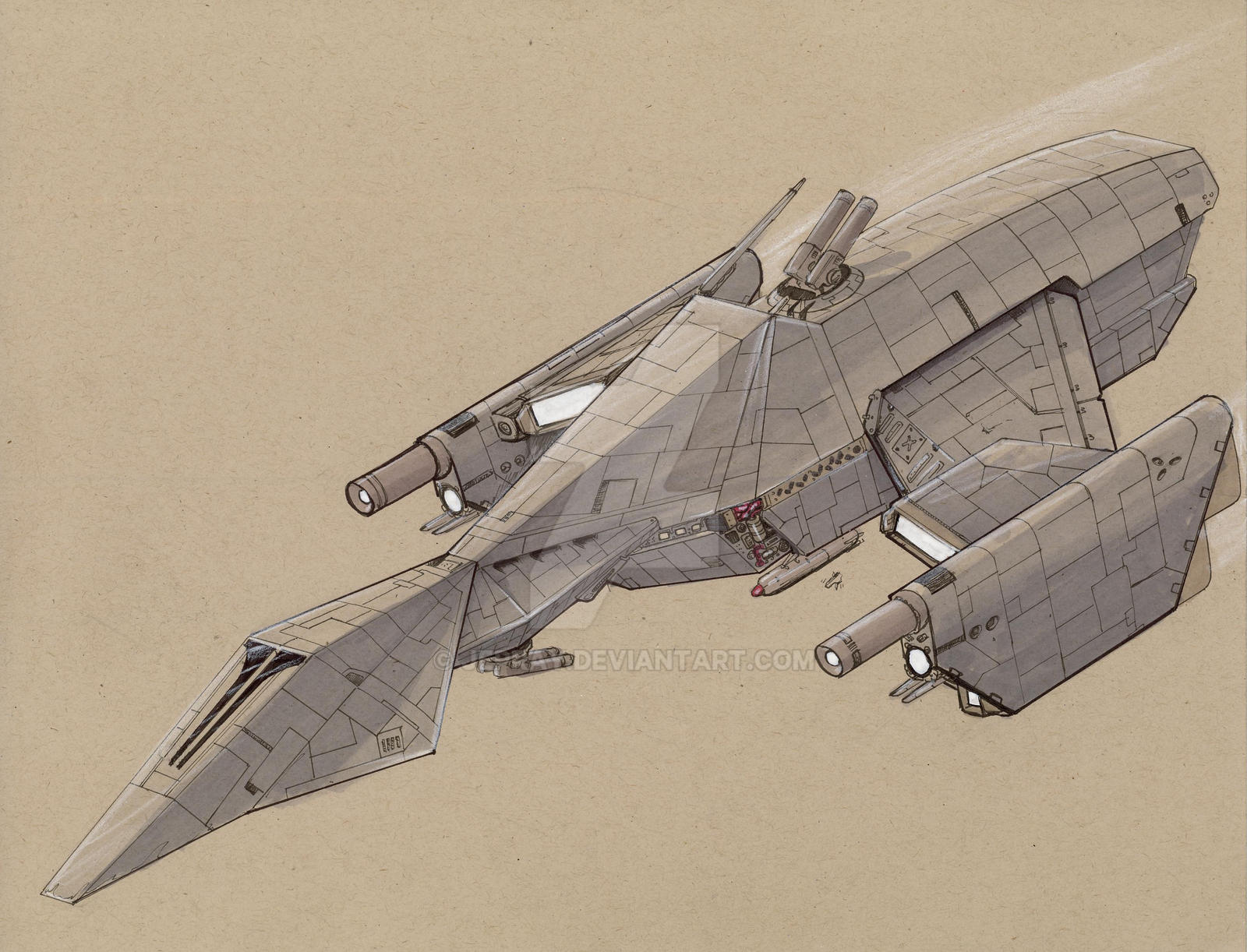 Phoenix class Freetrader by Jepray on DeviantArt