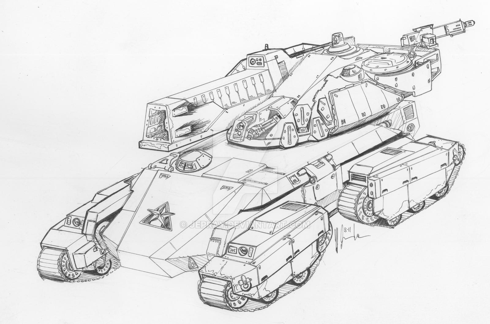 Mobility Tank Heligfaust Mobility Tank by Jepray on DeviantArt
