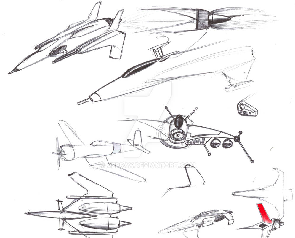 Spacemaker Drawing spacemaster sketch 01 fighters Allies by Jepray on DeviantArt