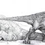 Allosaurus, diplodocus, meganeura
